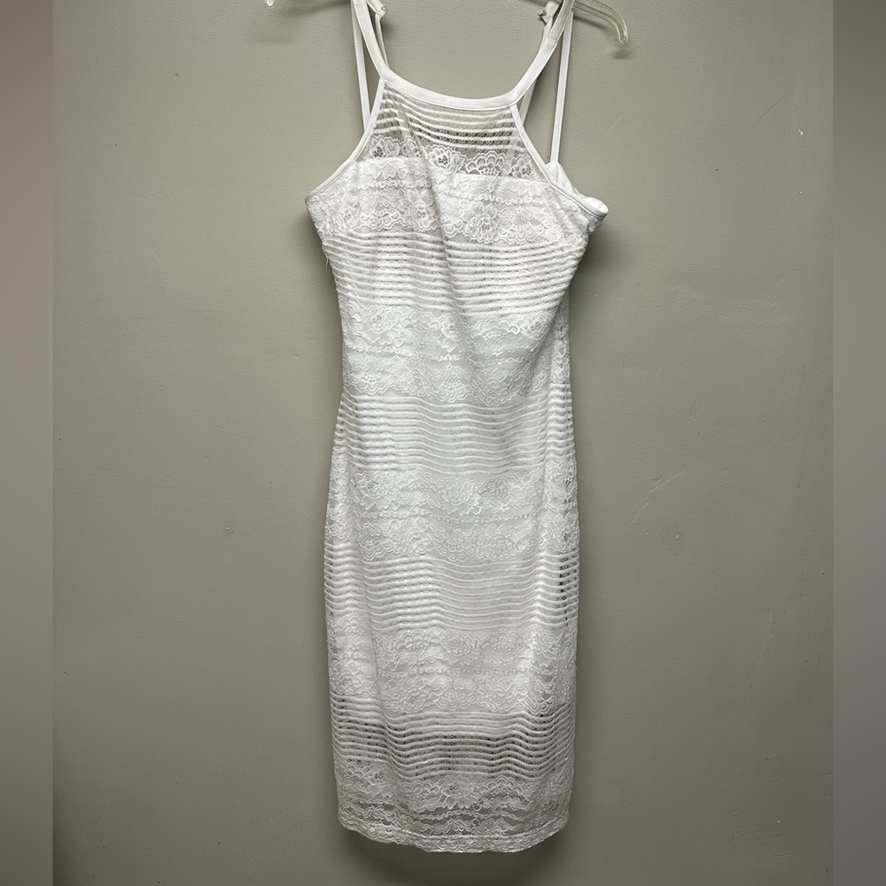 Guess White Lace Dress